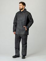 Костюм сварщика цельноспилковый 2 кл.защиты р.48-50/170-176 черный